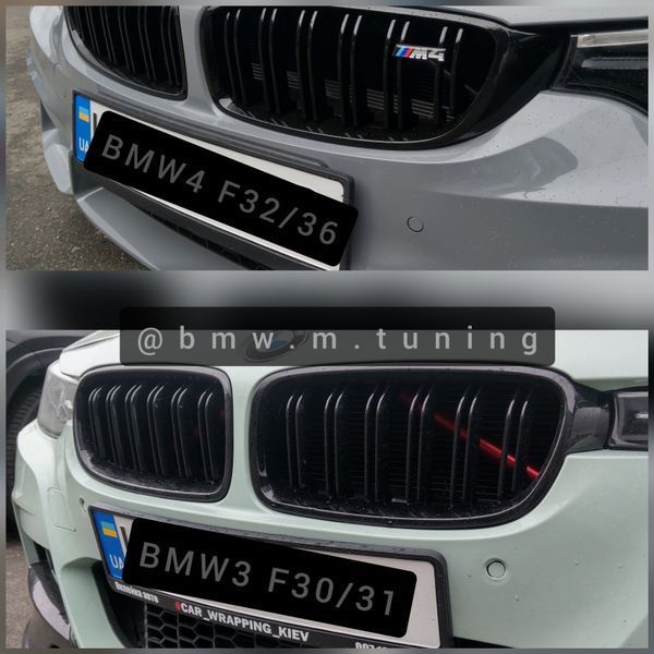 BMW Решітки радіатора F32/F36 grills-f32-doubleslat фото