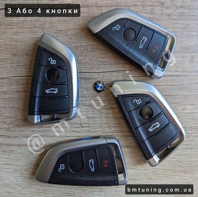 БМВ корпус ключа "парус" - 3 кнопки черный key-fg-3btn-black фото