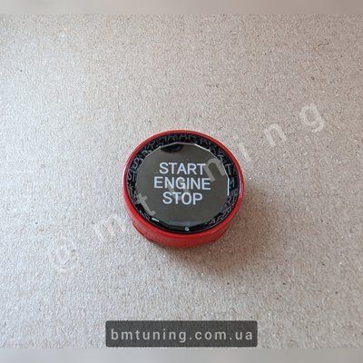 BMW Кнопка старта E серии - Кристалл Красная start-e-cr-red фото