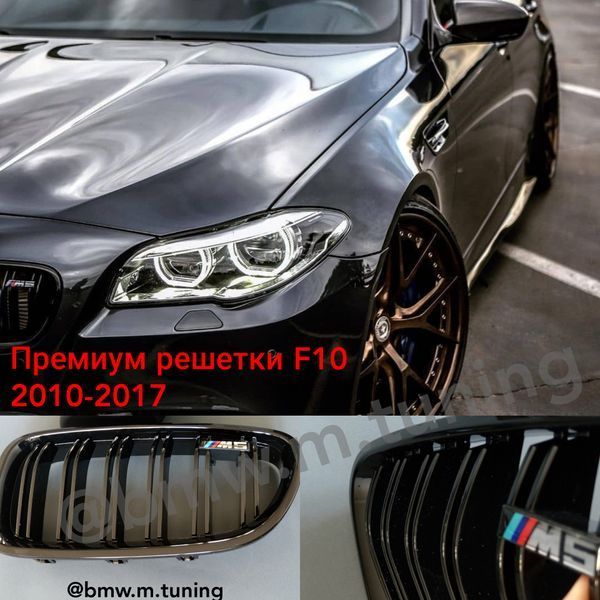 BMW Решетки радиатора F10 grills-f10-doubleslat фото