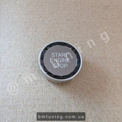 BMW Кнопка старта E серии - Кристалл Серебрянная start-e-cr-silver фото