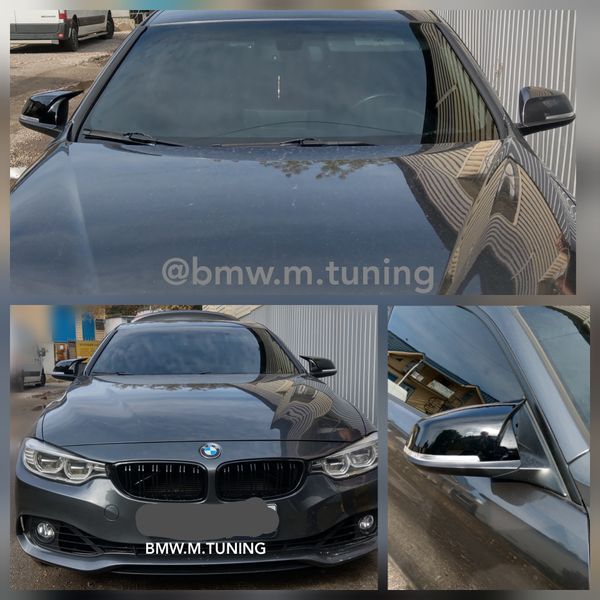 BMW M крышки зеркал Черные F20, F30, F32, F34, F36, F48 mcap-f-2-3-4-black фото