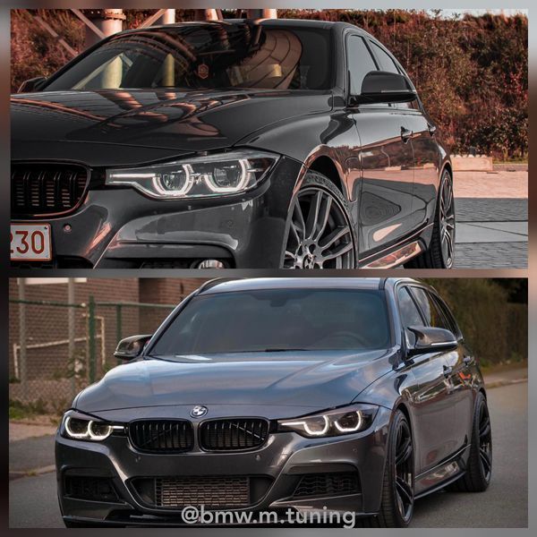 BMW M крышки зеркал Черные F20, F30, F32, F34, F36, F48 mcap-f-2-3-4-black фото