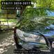 BMW F10 Ресницы накладки фар - черные (дорестайл) eyebrow-f10-prelci-black фото 2